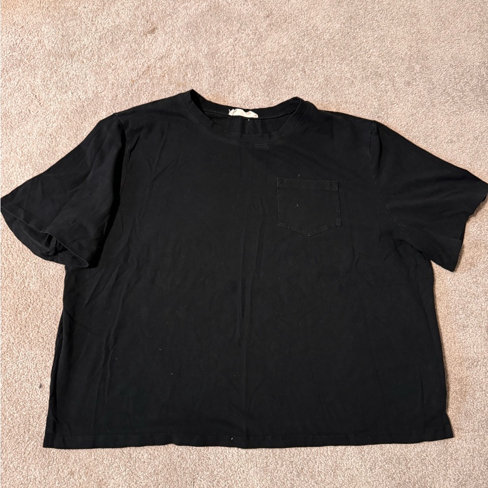 Oversized crop Tee